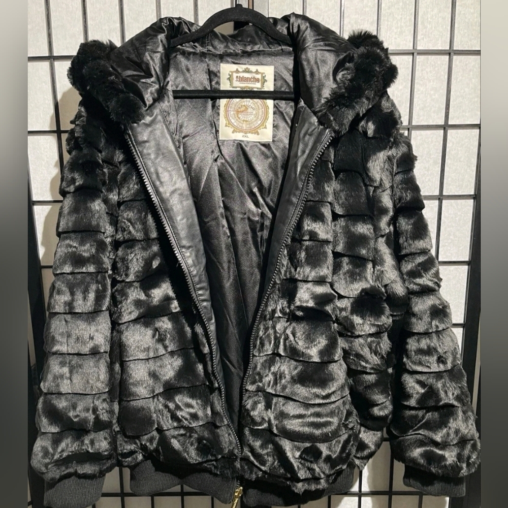 Ablanche Fur Coat High Quality Premium Materials And Craftsmanship 2x
